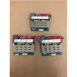 (3) Allen Bradley 1746-0AP12 Output Module