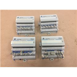 (4) Allen Bradley 24 VDC SINK INPUT 1794-1B16