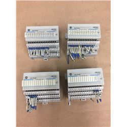 (4) Allen Bradley 24 VDC SINK INPUT 1794-1B16