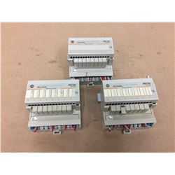 (3) Allen Bradley 120 VAC OUTPUT 1794-0A8