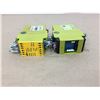 Image 3 : (2) PILZ pnoz xv3 0.5/24vdc 3n/o 2n/o t fix w/ PILZ pnoz x8p 120vac 3n/o 2n/c 2so Safety Relay