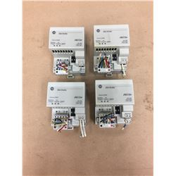 (4) Allen Bradley 1794-ADN 24 VDC ADAPTER