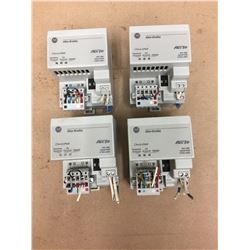 (4) Allen Bradley 1794-ADN 24 VDC ADAPTER