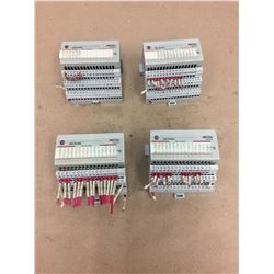 (4) Allen Bradley 120 VAC INPUT *SEE PICS FOR PART #s*