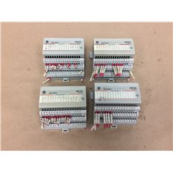 (4) Allen Bradley 120 VAC INPUT *SEE PICS FOR PART #s*