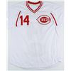 Image 3 : Cincinnati Reds Pete Rose Autographed Jersey With Stats