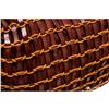 Image 7 : Kooba Brown Leather Rope Woven Studded Hobo Shoulder Bag