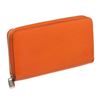 Image 2 : Louis Vuitton Orange Epi Leather Zippy Wallet