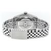 Image 5 : Rolex Mens Stainless Steel Slate Grey Lugs & Diamond Bezel Datejust Wristwatch