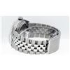 Image 8 : Rolex Mens Stainless Steel Slate Grey Lugs & Diamond Bezel Datejust Wristwatch