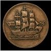 Image 2 : 1835 Ships, Colonies & Commerce Canadian HTT 1c Grades xf
