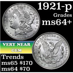 1921-p Morgan Dollar $1 Grades Choice+ Unc