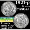 Image 1 : 1921-p Morgan Dollar $1 Grades Choice+ Unc