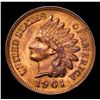 Image 2 : 1901 Indian Cent 1c Grades Choice Unc RB