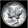 Image 2 : 1944-p Mercury Dime 10c Grades Select+ Unc