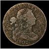 Image 2 : 1802 Draped Bust Large Cent 1c Grades f, fine
