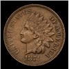 Image 2 : 1874 Indian Cent 1c Grades Unc Details