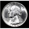 Image 2 : 1944-p Washington Quarter 25c Grades Choice+ Unc