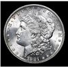 Image 2 : 1881-s Morgan Dollar $1 Grades Choice+ Unc