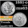 Image 1 : 1881-o Morgan Dollar $1 Grades Select Unc
