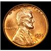 Image 2 : 1955-d Lincoln Cent 1c Grades Choice Unc RD