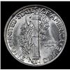 Image 3 : 1945-d Mercury Dime 10c Grades Select Unc