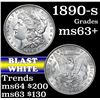 Image 1 : 1890-s Morgan Dollar $1 Grades Select+ Unc