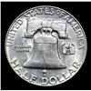 Image 3 : 1952-d Franklin Half Dollar 50c Grades Select Unc