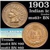 Image 1 : 1906 Indian Cent 1c Grades Select+ Unc BN