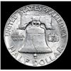 Image 3 : 1949-p Franklin Half Dollar 50c Grades Select Unc