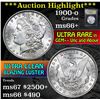 Image 1 : ***Auction Highlight*** 1900-o Morgan Dollar $1 Graded GEM++ Unc By USCG (fc)
