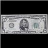 Image 2 : 1928 $5 Green Seal $5 Federal Reserve Note Grades vf, very fine