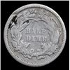 Image 3 : 1870-p Seated Liberty Half Dime 1/2 10c Grades f+