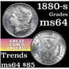 Image 1 : 1880-s Morgan Dollar $1 Grades Choice Unc