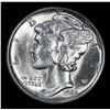Image 2 : 1944-s Mercury Dime 10c Grades GEM+ Unc
