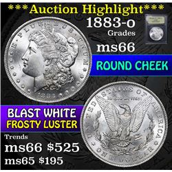 ***Auction Highlight*** 1883-o Morgan Dollar $1 Graded GEM+ Unc By USCG (fc)