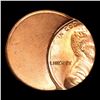 Image 2 : No Date Mint Error '70% off center' Lincoln Cent 1c Grades GEM Unc RD