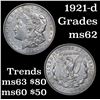 Image 1 : 1921-d Morgan Dollar $1 Grades Select Unc
