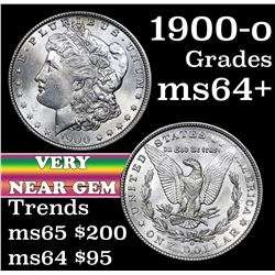 1900-o Morgan Dollar $1 Grades Choice+ Unc