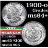 Image 1 : 1900-o Morgan Dollar $1 Grades Choice+ Unc