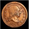 Image 2 : 1863 Washington Civil War Token 1c Grades f+