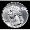 Image 2 : 1951-s Washington Quarter 25c Grades GEM Unc