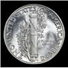Image 3 : 1943-p Mercury Dime 10c Grades GEM Unc