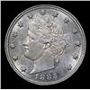Image 2 : 1883 n/c Liberty Nickel 5c Grades Choice Unc