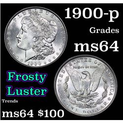 1900-p Morgan Dollar $1 Grades Choice Unc