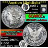 Image 1 : ***Auction Highlight*** 1880-s Morgan Dollar $1 Graded Choice Unc+ DMPL By USCG (fc)