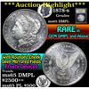 Image 1 : ***Auction Highlight*** 1878-s Morgan Dollar $1 Graded GEM Unc DMPL By USCG (fc)