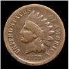 Image 3 : ***Auction Highlight*** 1877 Indian Cent 1c Graded vg, very good By USCG (fc)