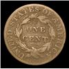 Image 3 : 1829 Coronet Head Large Cent 1c Grades vg+