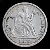 Image 2 : 1876-cc Seated Liberty Dime 10c Grades vf++